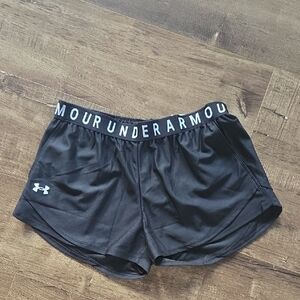 Athletic Black Shorts